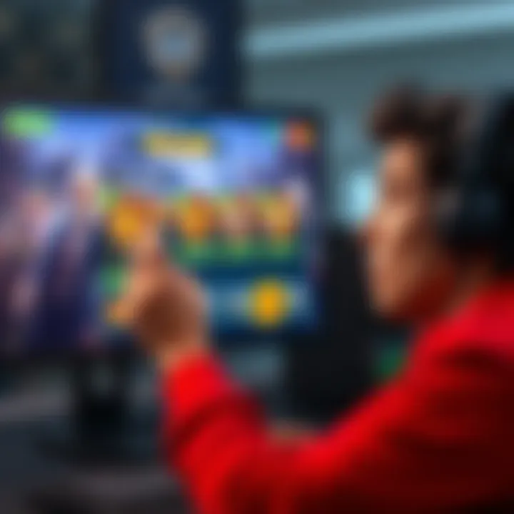 A person expressing frustration while checking their game rewards on a computer screen after completing a timed challenge.