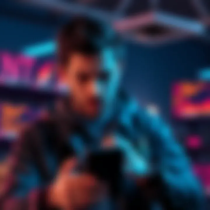 A concerned person discussing two-factor authentication security risks, highlighting the need for caution in sharing personal information.