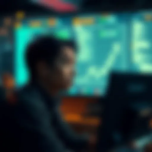 A worried person looking at their computer screen, reflecting on account restriction issues with Kraken after a recent deposit.