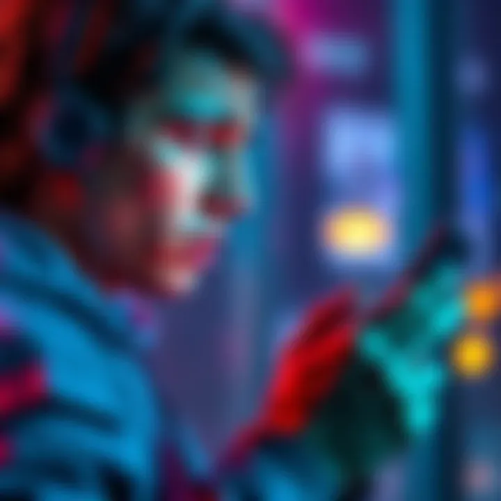 A person looking worried while checking their atomic wallet app on a smartphone, showing concern over lost funds