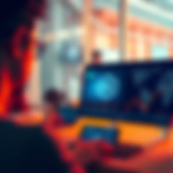 A person looking at their computer screen, showing a cryptocurrency wallet with HEX tokens during a transaction.