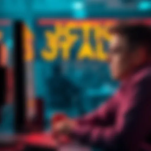 Person looking frustrated at a computer screen, struggling with auction username confusion and missing a prize