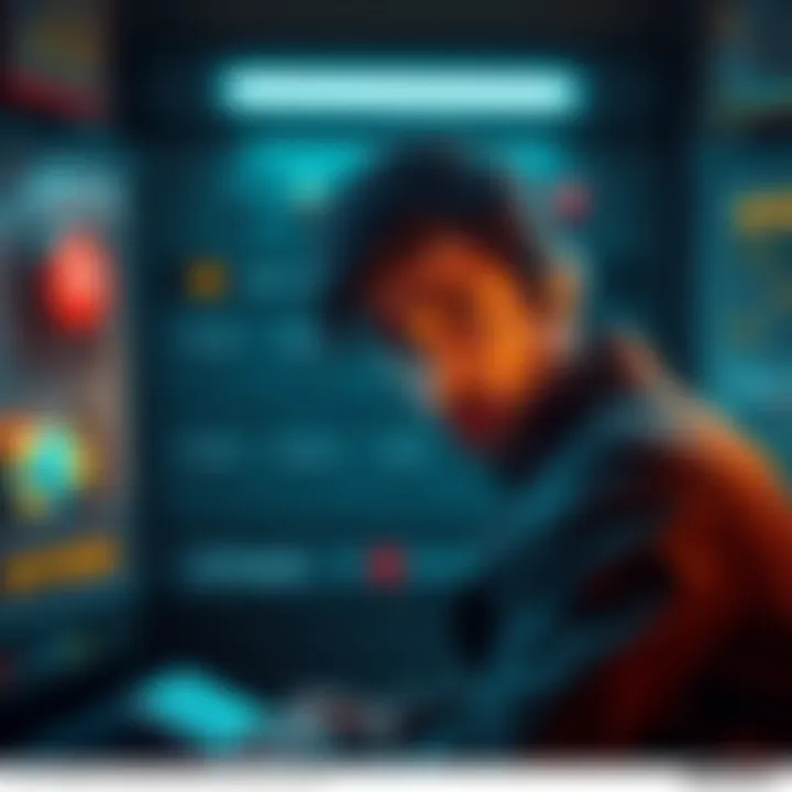 A confused user looking at a screen with changed button layouts and an empty inventory, expressing concern over a lost legendary parcel.