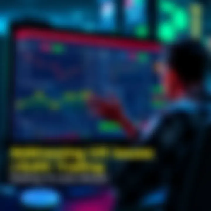 A frustrated user interacting with a Solana DEX platform on a computer screen, highlighting trading steps and inefficiencies