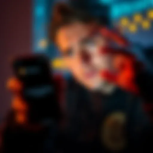 A person looks worried while checking their Bitcoin account on a smartphone, showing a withdrawal error message on the screen.