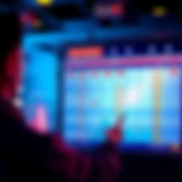 A person looking at a rewards chart with different options for spending points, planning their rewards strategy