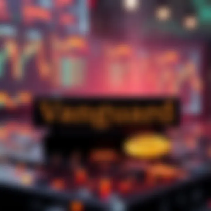 Vanguard Crypto ETFs Announcement Vanguard logo with Bitcoin and digital asset symbols, representing the launch of crypto ETFs