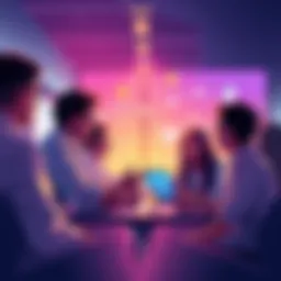 VeChain community members engaging in a discussion about new upgrades and user growth in an online forum setting.