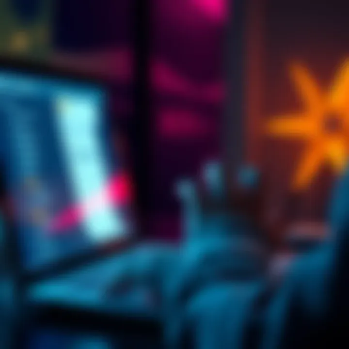 A person checking a laptop screen displaying a digital transaction receipt, focusing on hidden sender information for XMR transactions.