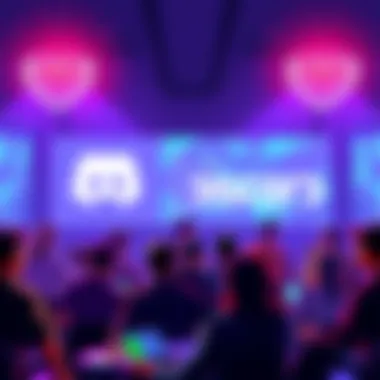 A graphic showing Vertcoin's logo alongside Discord's logo, celebrating their partnership with community members engaging in a chat.