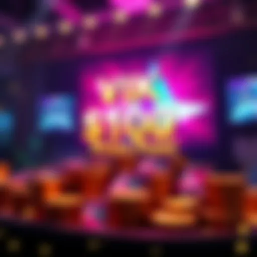 Image showcasing a $10,000 prize pool with physical cards and vouchers