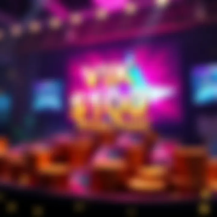 Image showcasing a $10,000 prize pool with physical cards and vouchers