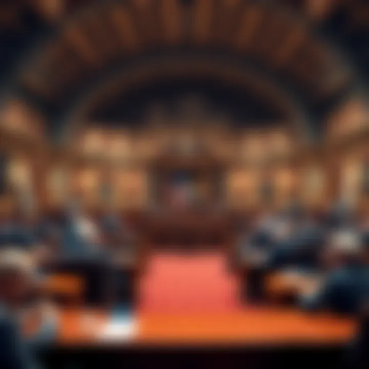 Virginia Senate members discussing cryptocurrency reserve bill in session