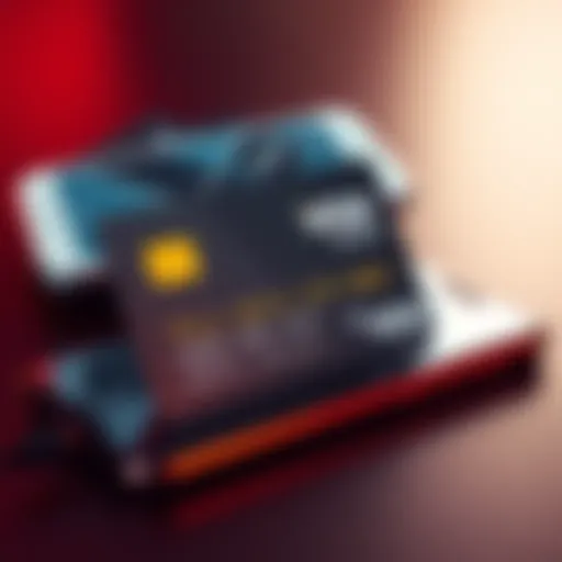 A Visa card featuring stablecoin technology alongside a smartphone, symbolizing digital payments in various currencies.