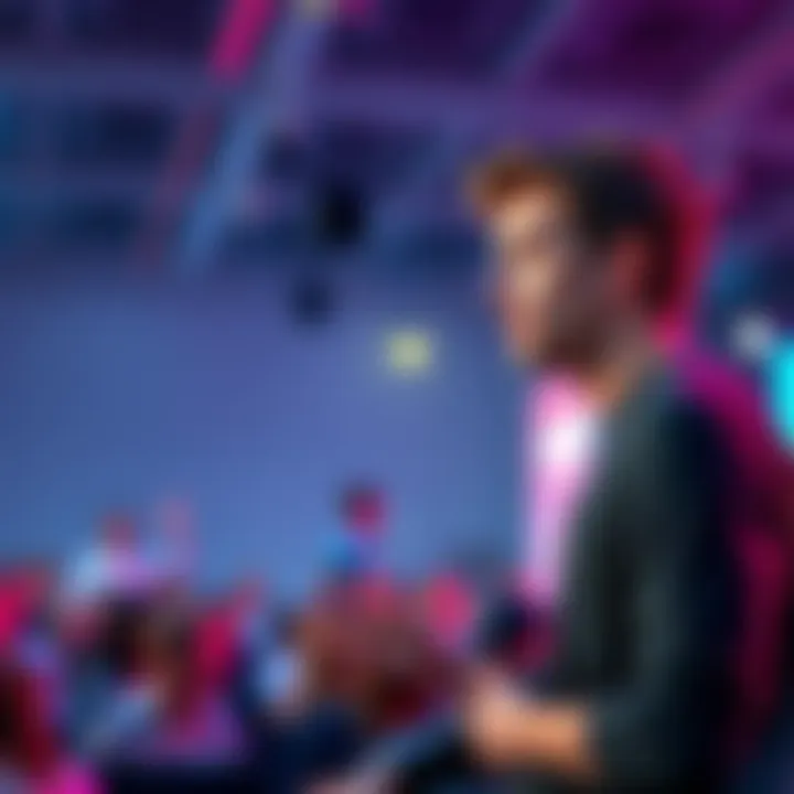 Vitalik Buterin addresses the audience, emphasizing new strategies for Layer 2 in the crypto space.