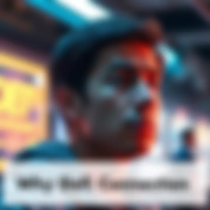 A person looking concerned while considering connecting their digital wallet to a DeFi application, reflecting trust issues and transparency concerns.