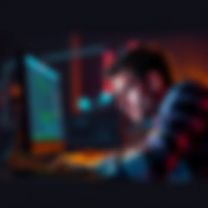 A person looking frustrated at their computer screen while checking their old Solana wallet for funds.
