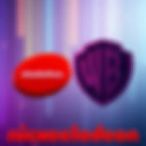 Warner Bros. logo alongside Nickelodeon logo, symbolizing their potential partnership in media history.