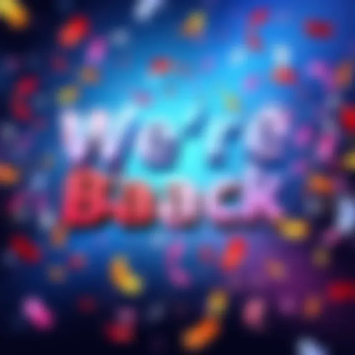 A colorful graphic showing a vibrant 'We're Back' text with confetti and excitement, symbolizing fresh updates and engaging content.