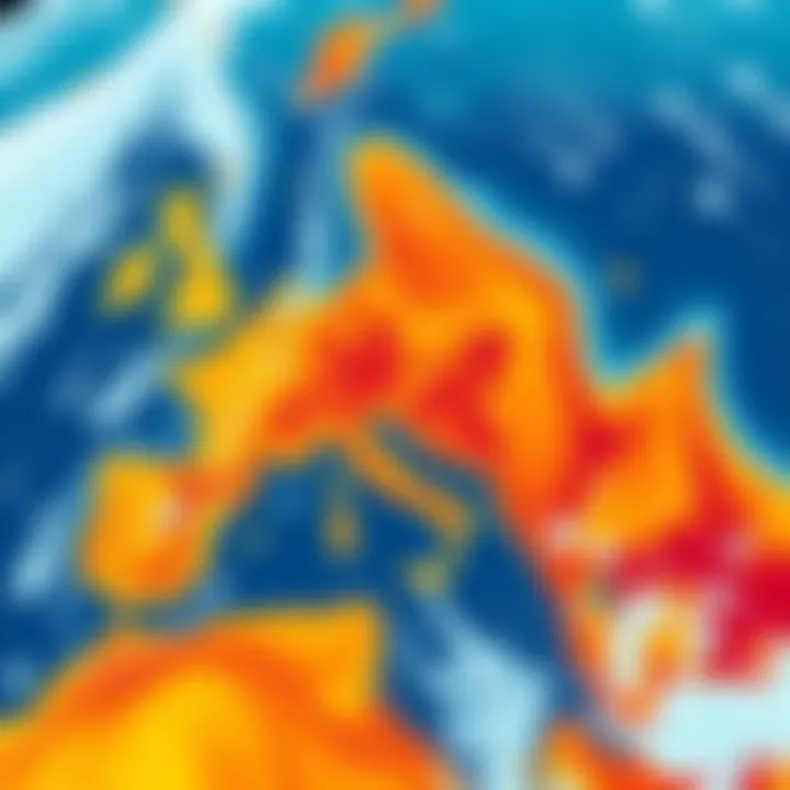 A weather map showing recent conditions and community discussions regarding Half 2