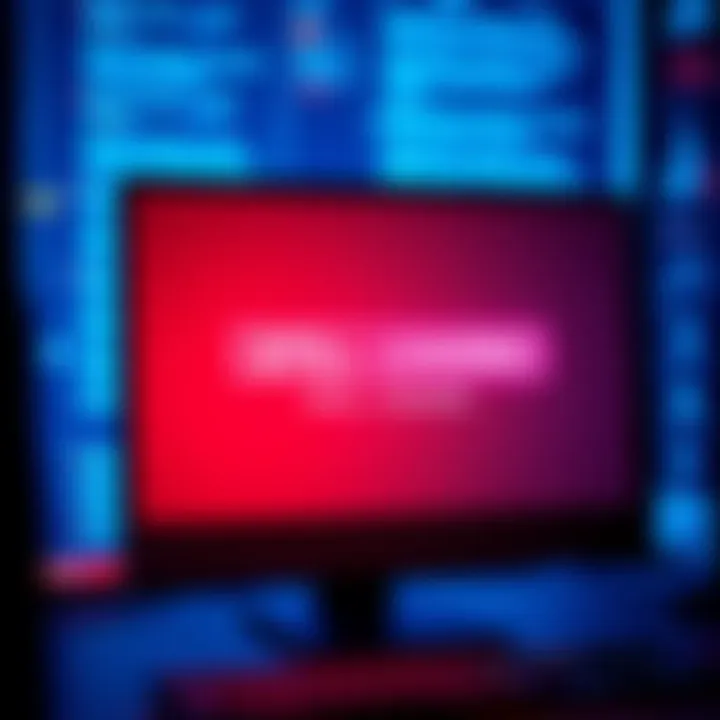 Website Loading Screen A computer screen showing a spinning loading icon and a message saying 'Still Loading'.