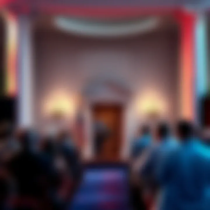 Press conference at the White House discussing the near-finalization of the CLARITY Act