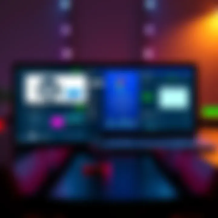 A split screen showing WordPress dashboard on one side and Craft CMS interface on the other, highlighting their features for lead generation.