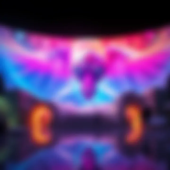 Worlds of Light NFT Collection Original digital artwork from the Worlds of Light NFT collection showcasing vibrant colors and unique designs