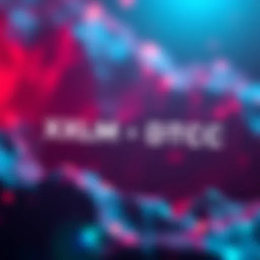 XLM logo alongside DTCC logo, symbolizing their partnership in the crypto industry