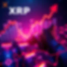 Graph showing XRP price rising sharply with ETF logos and dwindling exchange reserves