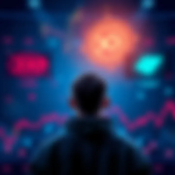 XRP on Exchange A person contemplating whether to keep XRP on a large cryptocurrency exchange or move it to a cold wallet, with visuals of both options displayed.