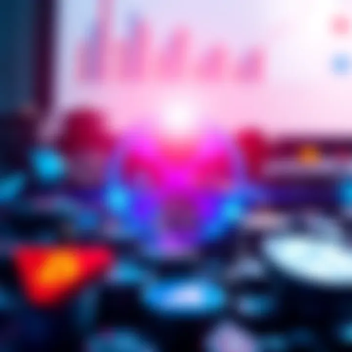 XRP logo surrounded by financial symbols representing investment growth and cross-border transactions