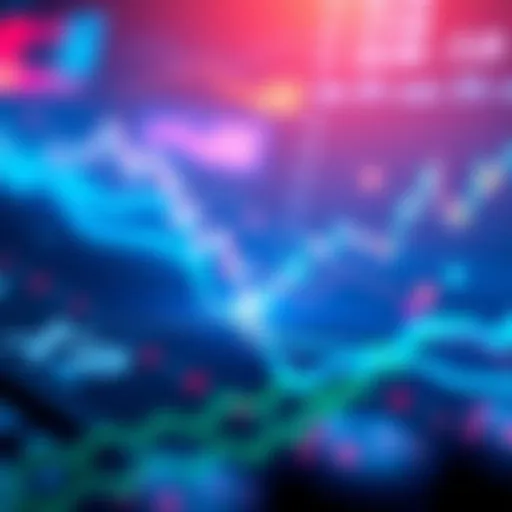 A graphical representation showing the upward trend of XRP prices with market analysis indicators