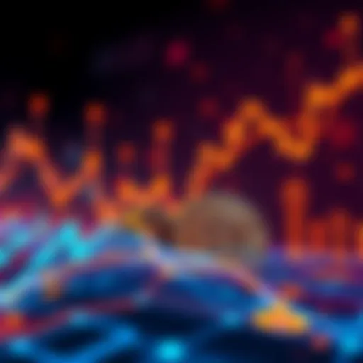 Graphic showing XRP price trends alongside symbols of ETFs and infrastructure projects, highlighting the growth in the XRP ecosystem.