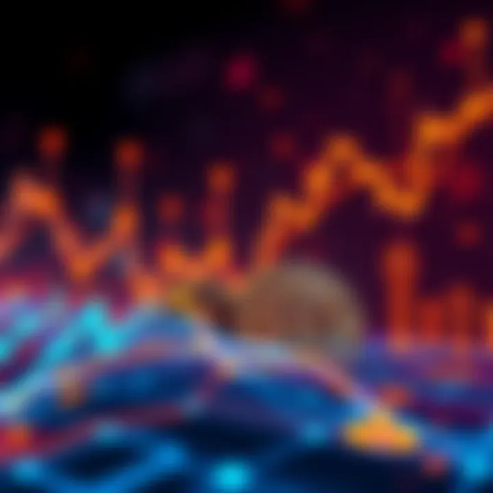 Graphic showing XRP price trends alongside symbols of ETFs and infrastructure projects, highlighting the growth in the XRP ecosystem.