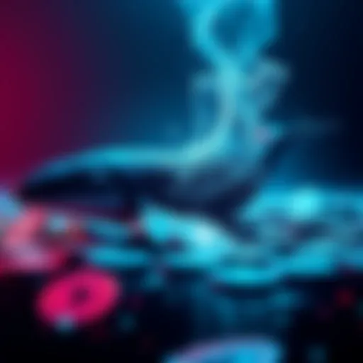 Visual representation of XRP whale holdings and their impact on market distribution, showing large amounts of XRP in wallets