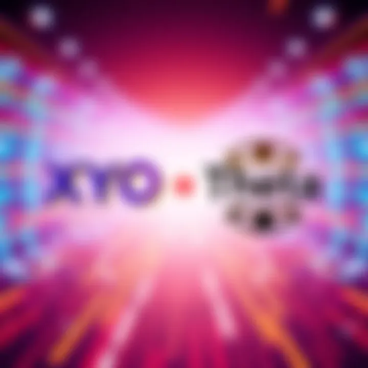 A digital representation of XYO and Theta logos merging together with a bright background, symbolizing integration and innovation.