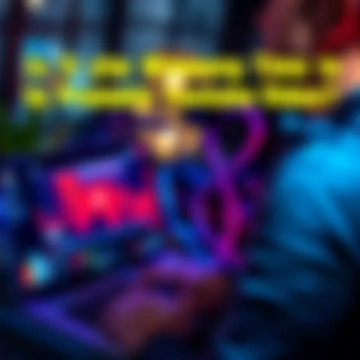 A person contemplating the timing of promoting a YouTube video, with a laptop displaying a video recommendation chart.