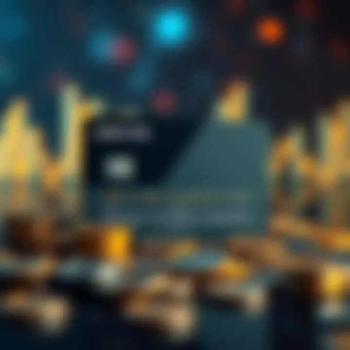 A sleek zero-fee prepaid card displayed with coins and a digital background, showcasing the benefits of no fees.